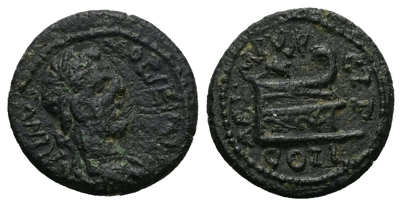 Thrace, Coela. Macrinus, AD 217-218. AE. 3.43 g. 18.14 mm.
Obv: M OP SEV MACRIN...