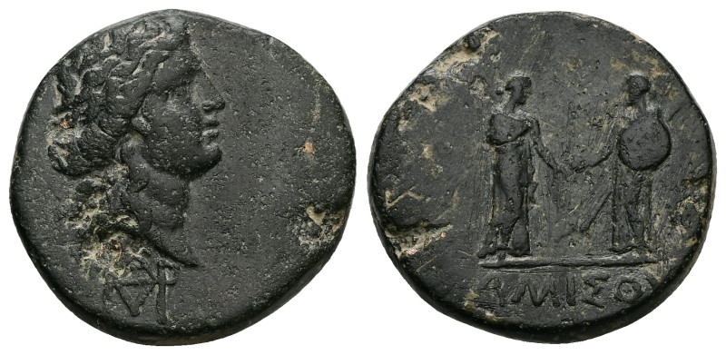 Pontos, Amisos. Pseudo-autonomous, late first century BC. AE. 15.60 g. 27.07 mm....
