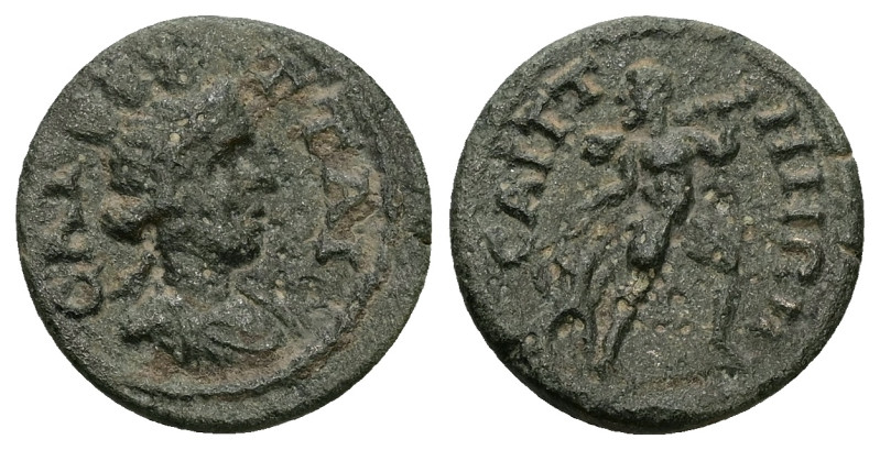 Lydia, Saitta. Pseudo-autonomous. Time of Caracalla-Elagabalus, AD 198-222. AE. ...