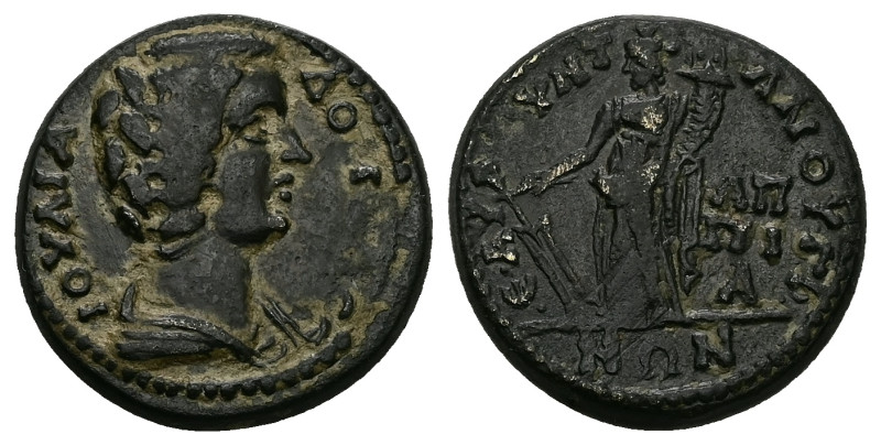 Phrygia, Appia. Julia Domna, wife of Septimius Severus. AE. 7.32 g. 21.33 mm. Ma...