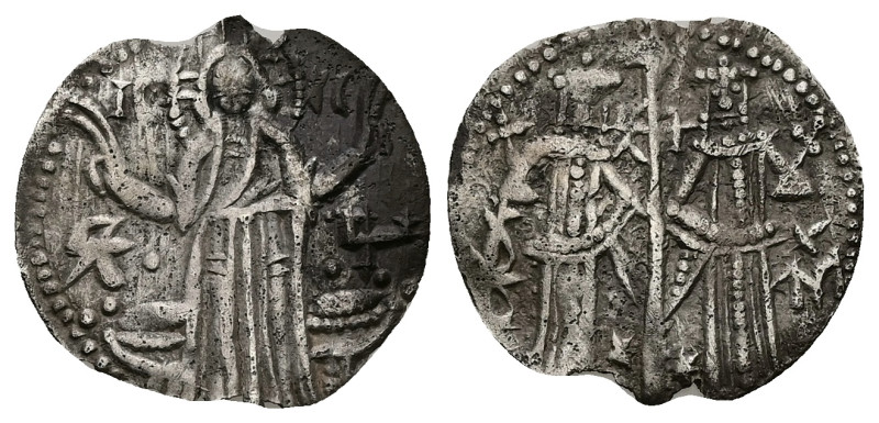 Bulgaria. Ivan Aleksandar and Mihail Asen IV, AD 1331–1371. AR, Gros. 1.40 g. 19...