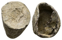 Medieval box seal (AD 13th–15th centuries)
Medieval box seal depicting star of David.
Weight: 5.30 g.
Diameter: 19.57 mm.