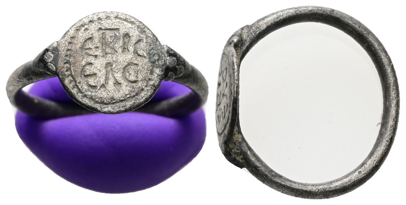 AR Greco-Roman finger-ring (AD 1st–3rd centuries)
Silver finger-ring; applied ci...