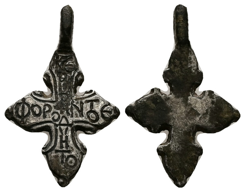 AR Cross pendant. Middle Byzantine (AD 10th–11th centuries)
Cross pendant; silve...