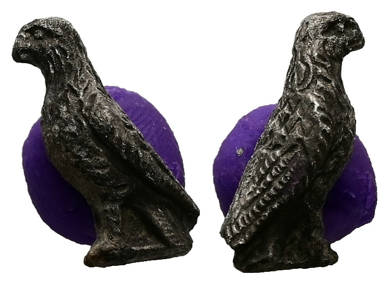 AR Greco-Roman eagle statuette (AD 1st–2nd centuries)
A silver figurine of a sta...