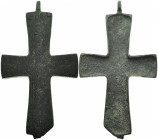 Cross. Middle Byzantine, 10thC-11th. Weight: 17.44 g.
Diameter: 71.30 mm.
