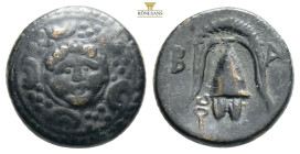 Greek
Kings of Macedon. Uncertain mint in Macedon. Alexander III - Kassander 325-310 BC.
Bronze Æ 4,05g 16,1 mm