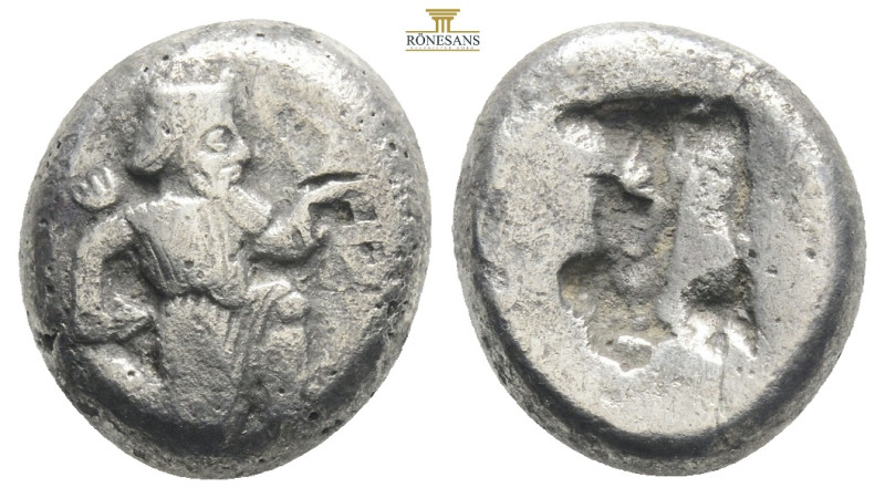 PERSIA. Achaemenid Empire. Time of Darius I (Circa 510-486 BC). Siglos.
Obv: Per...