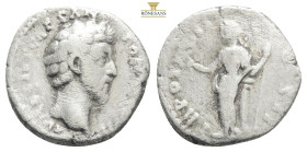 Aelius….? AR Denarius.
Aelius AR Denarius. Rome, AD 137. Bare head right / Felicitas standing left, holding caduceus and cornucopia. 3,13g 17 mm