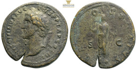 ANTONINO PIVS SESTERTIUS…..
ANTONINVS AVG PIVS PP TR.P COS III.
 23,62g 34,2 mm