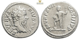 SEPTIMUS SEVERUS (193....211)
Septimius Severus Overse title: SEVERVS - PIVS AVG.
Obverse description: Laureate head
Reverse legend: P M TR P XVIII - ...
