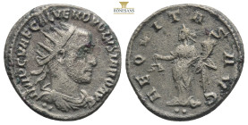 VOLUSIAN 
Caius Vibius Affinius Gallus Vendumnianus Volusianus Augustus (251-253)…..Obverse legend: IMP C C VIB VOLVSIANVS AVG.
Obverse description: R...