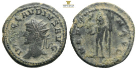 Roman Imperial Coins
Claudius II Gothicus. A.D. 268-270. BI antoninianus Antioch, ca. late A.D. 268-late 269. IMP C CLAVDIVS AVG, radiate, draped and ...