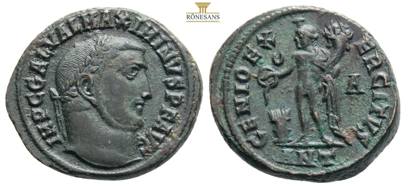 Roman Imperial
Maximianus II Follis. 312-312 AD Cyzicus. (Ric-VI 84a).
Req.: IMP...