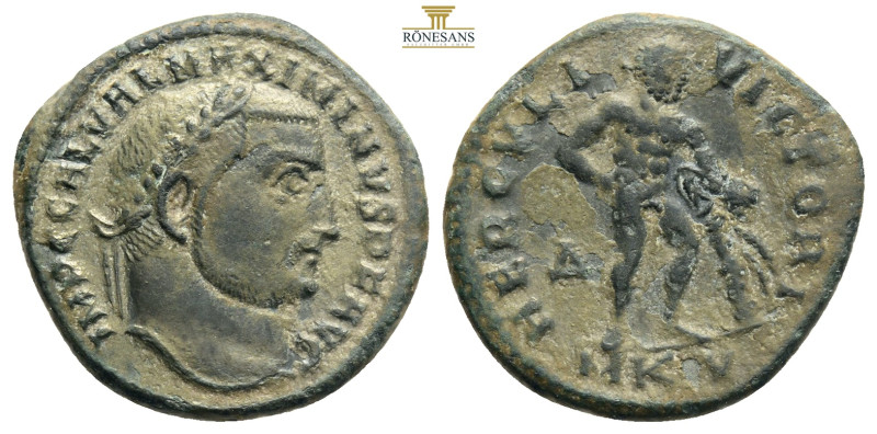 AXIMINUS II DAIA (310-313). Follis. Nicomedia.
Obv: IMP C GAL VAL MAXIMINVS P F ...