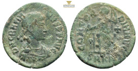 Gratian. A.D. 367-383. AE centenionalis Nicomedia mint, struck A.D. 378/383. D N GRATIAN-VS P FP AVG, diademed, draped and cuirassed bust of Gratian r...