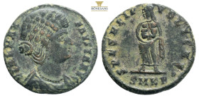 Roman Imperial
Fausta. Augusta, A.D. 324-326. BI centenionalis Trier mint, Struck A.D. 326. FLAV MAX FAVSTA AVG, draped bust of Fausta right / SALVS R...