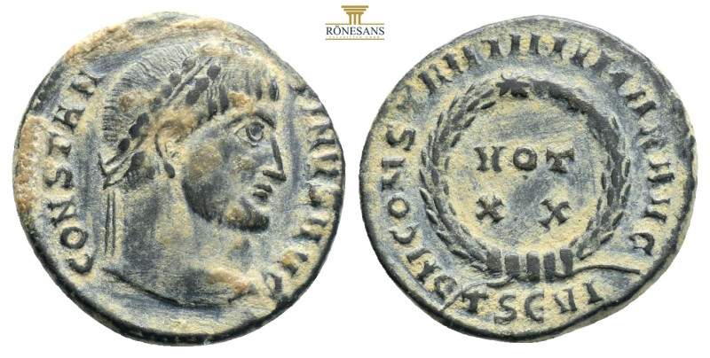 Constantinus I AE Nummus, Ticinum
Constantinus I 'the Great' (306-337 AD). AE

O...