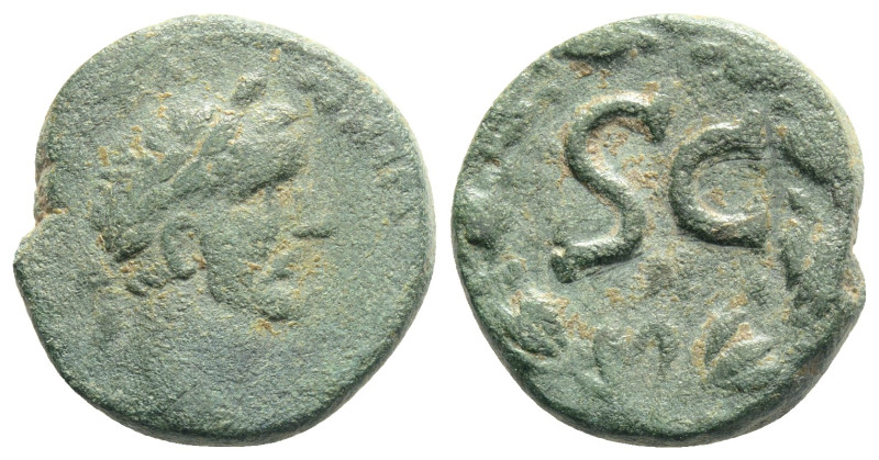 SYRIA, Seleucis and Pieria. Antioch . Antoninus Pius. AD 138-161. AE.
Laureate h...