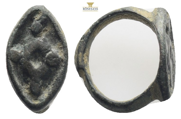 ANCIENT BYZANTINE BRONZE RING.(3rd–4th centuries).Ae.

Condition : Good very fin...