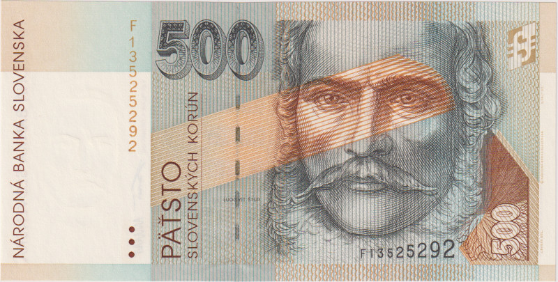 500 Koruna 1993, series F, BKK SK9a, Hej SK10a1

UNC