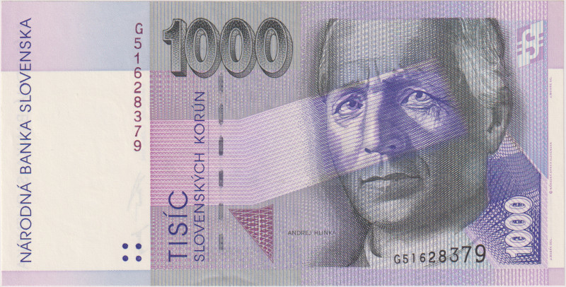 1000 Koruna 1995, series G, BKK SK14, Hej SK15a1

UNC