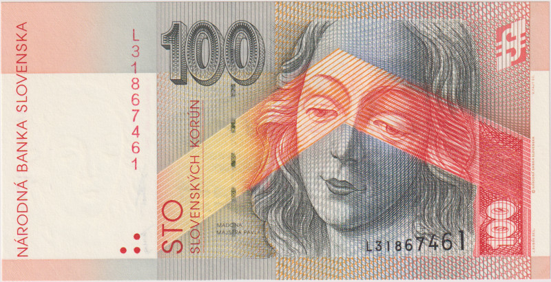 100 Koruna 1999, series L, BKK SK25, Hej SK26a1

UNC