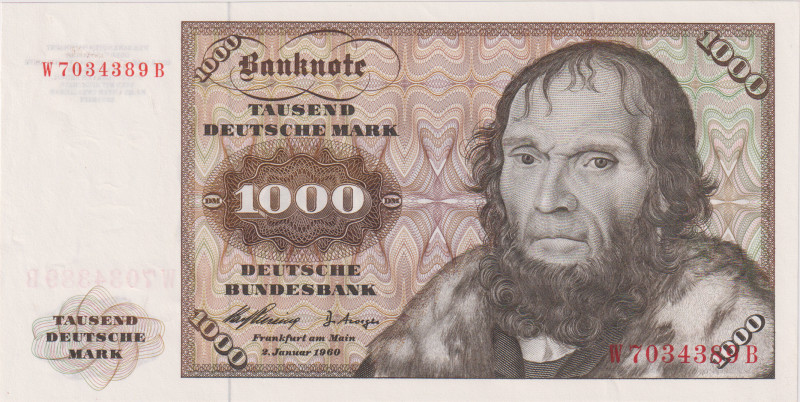 Germany, 1000 Marek 1960, Ro. 268a, Pick 24

UNC