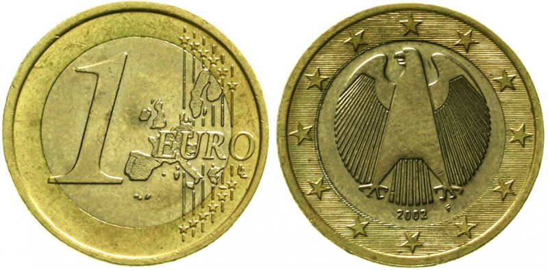 Proben, Verprägungen und Besonderheiten Bundesrepublik Deutschland
1 Euro 2002 ...
