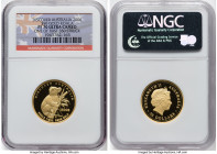 Elizabeth II 3-Piece Certified gold "Koala" Proof Set 2006 PR70 Ultra Cameo NGC, 1) 50 Dollars, KM961 2) 15 Dollars, KM960 3) 5 Dollars, KM959 Perth m...