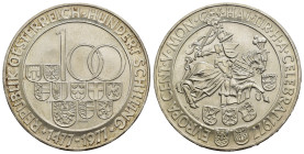 AUSTRIA. 2° Repubblica (dal 1945). 100 Scellini 1977. qFDC