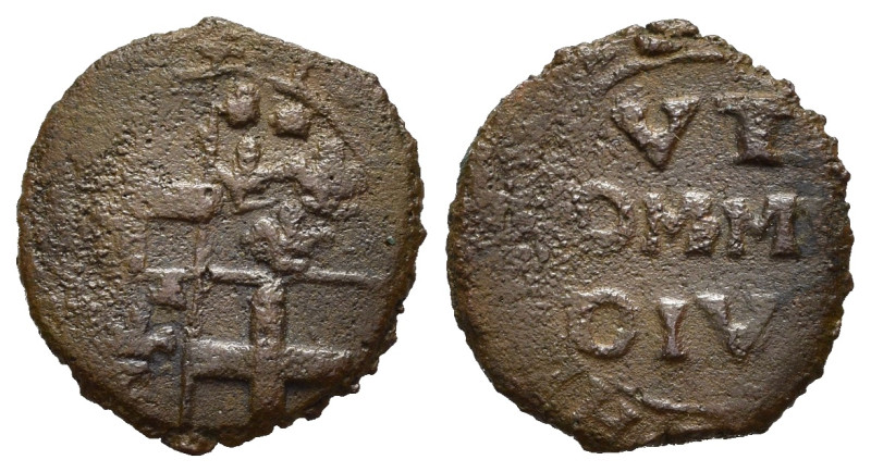 MALTA. Alof de Wignacourt (1601-1622). Grano. Cu 1,70 g. KM9. qBB