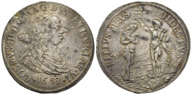 Firenze. Cosimo III (1670-1723). Piastra Ag 31.15 g. Pucci 44. SPL