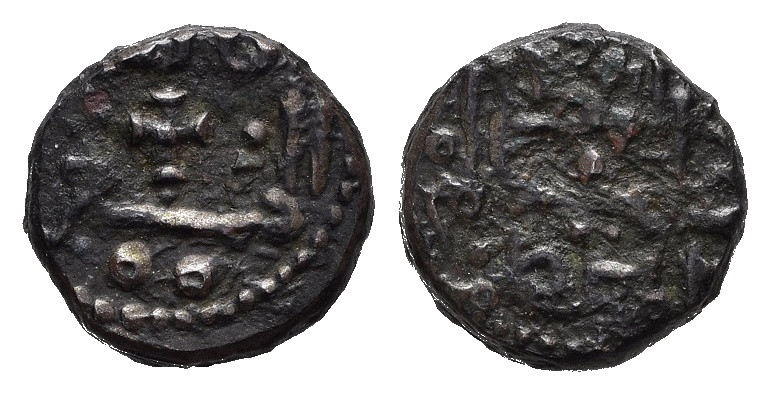 PALERMO. Sicilia. Guglielmo II (1166-1189). Kharruba (0,71 g). MIR 443 (R2). BB