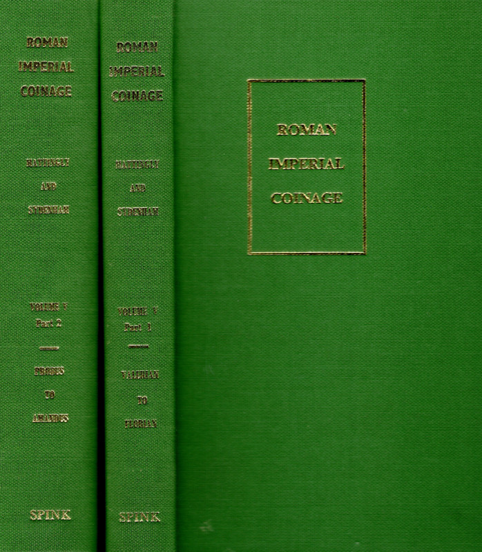 MATTINGLY H. - SYDENHAM A.M. - WEBB P. H. Roman Imperial Coins. Vol. V. parte 1 ...