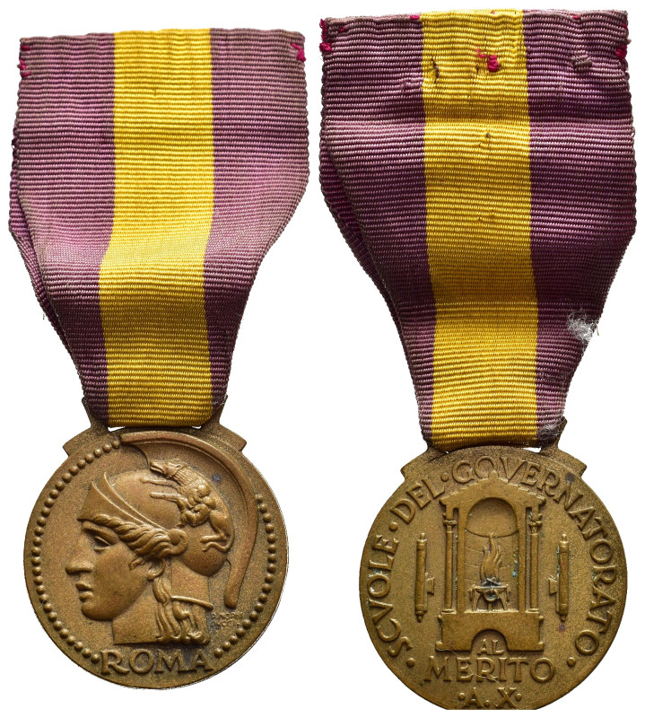 MEDAGLIE ITALIANE – REGNO D’ITALIA – VITTORIO EMANUELE III (1900-1945) – VENTENN...