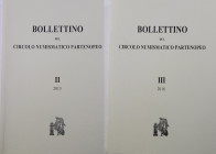 A.A.V.V. - Bollettino del Circolo Numismatico Partenopeo II e III, 2015-2016. Pp. 24 cd, nuovi.