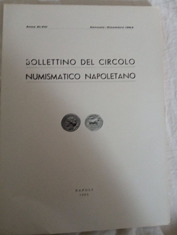 Bollettino del Circolo Numismatico Napoletano, 1963