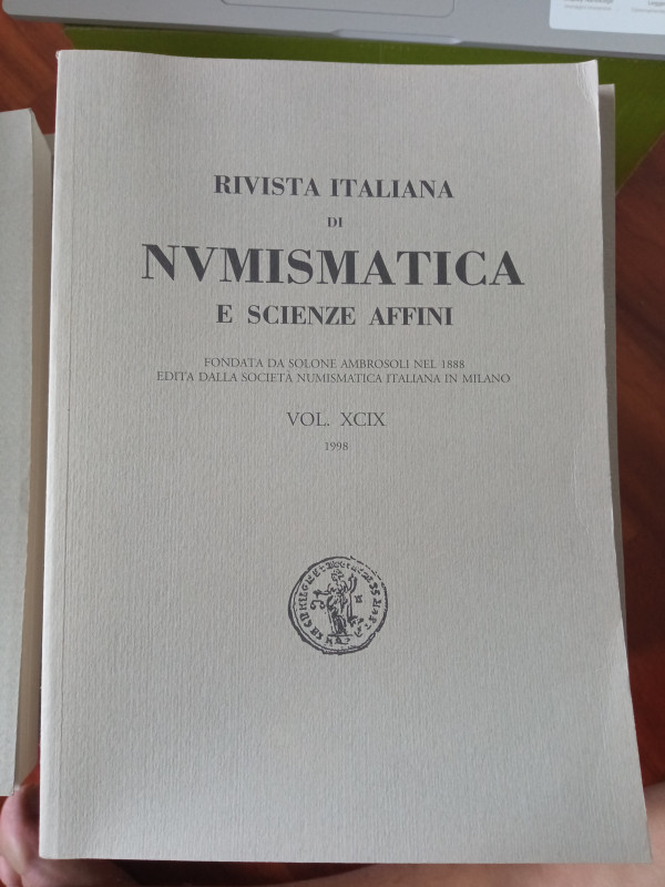 Rivista Italiana di Numismatica (RIN) - 1998