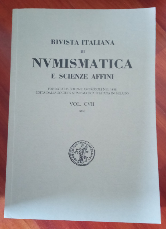 Rivista Italiana di Numismatica (RIN) - 2006