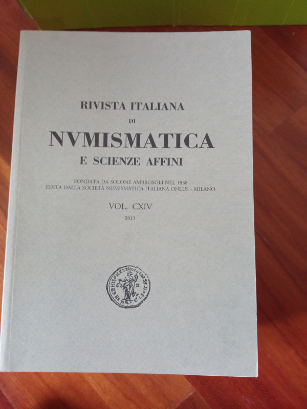 Rivista Italiana di Numismatica (RIN) - 2013