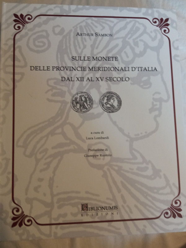 Sambon Arturo, Sulle monete delle Provincie Meridionali d'Italia dal XII al XV s...