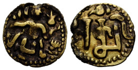 Pala (¼-Kahavanu) um 980 - 1070 13.0 mm. Gold. Mitch. 826. 1.00 g. Schön / Fine.