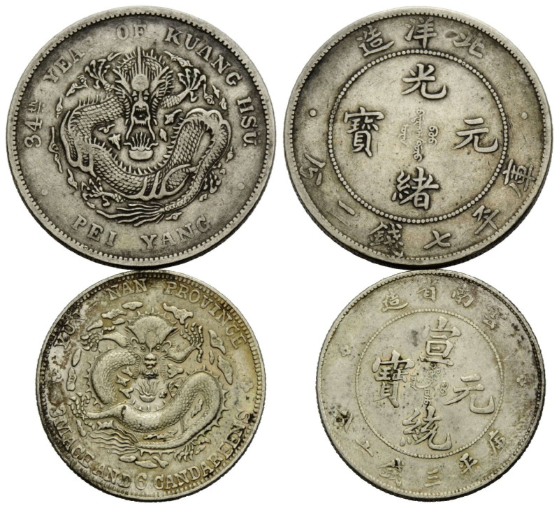 Kaiserreich / Empire
Chihli Provinz, Pai-Yang Dollar / Yuan 34 (1908), Chin Min...