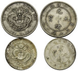 Kaiserreich / Empire
Chihli Provinz, Pai-Yang Dollar / Yuan 34 (1908), Chin Mint (Peiyang Arsenal). 26.5 g. 39.0 mm. Silber / Silver. Kuang-hsü. 13.2...