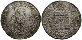 Sachsen, Herzogtum, ab 1547 Kurfürstentum, ab 1806 Königreich / Saxony Albertiner
Johann Georg I. 1615-1656 Taler 1646 CR. 45.0 mm. Silber / SIlver T...