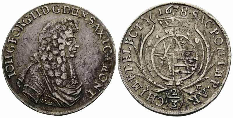 Sachsen / Saxony Kurfürstentum / Electorate
John George II (Hans Georg II) (165...