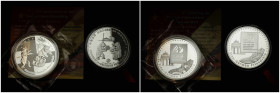 Berlin
 Silber 1 Unze / Silver 1 oz. (2), 2017. 40.0 mm. 0.999 Fein. 45. Jahrestag der Deutsch-Chinesischen Freundschaft (China) / 45th anniversary o...