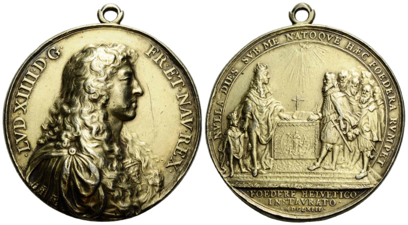 Königreich und Republik / Kingdom and Republic
Louis XIV. 1643-1715 Vergoldete ...