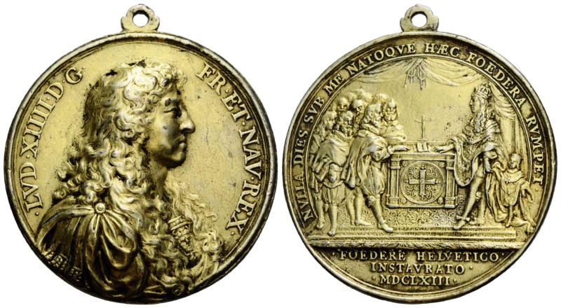 Königreich und Republik / Kingdom and Republic
Louis XIV. 1643-1715 Vergoldete ...